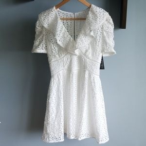 NWT Self-Portrait Broderie Anglaise Dress